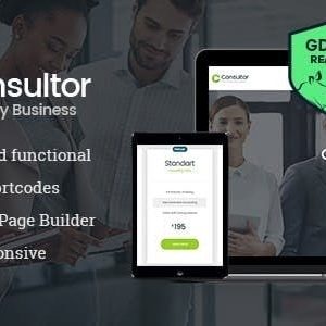 Consultor – A Business Financial Advisor WordPress Theme