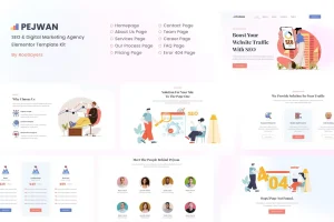 Pejwan – SEO & Digital Marketing Agency Template Kit