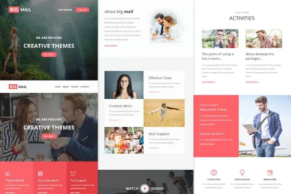 Big Mail - Responsive E-mail Template + Online Access download